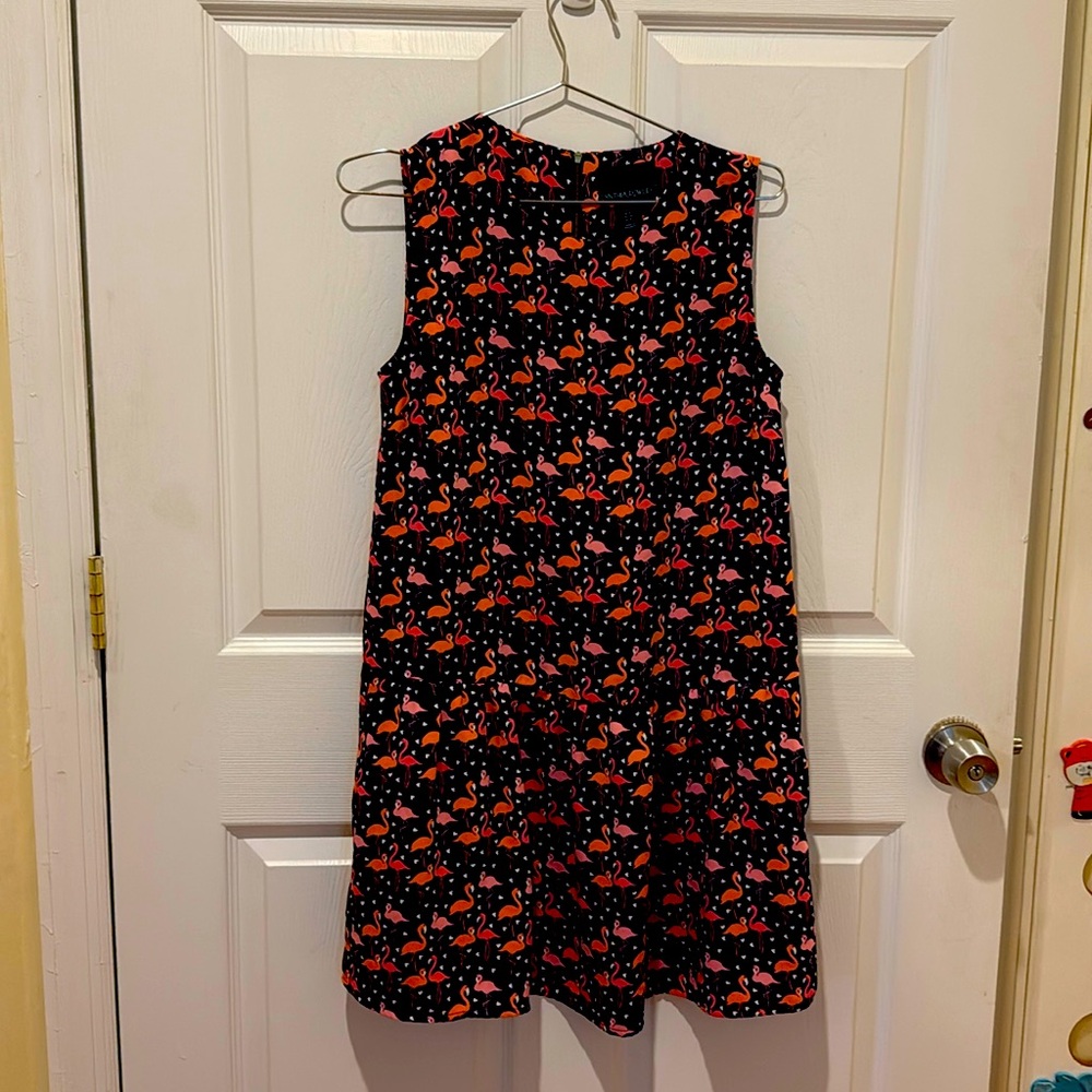 Cynthia Rowley size 4 pink flamingo dress, great condition